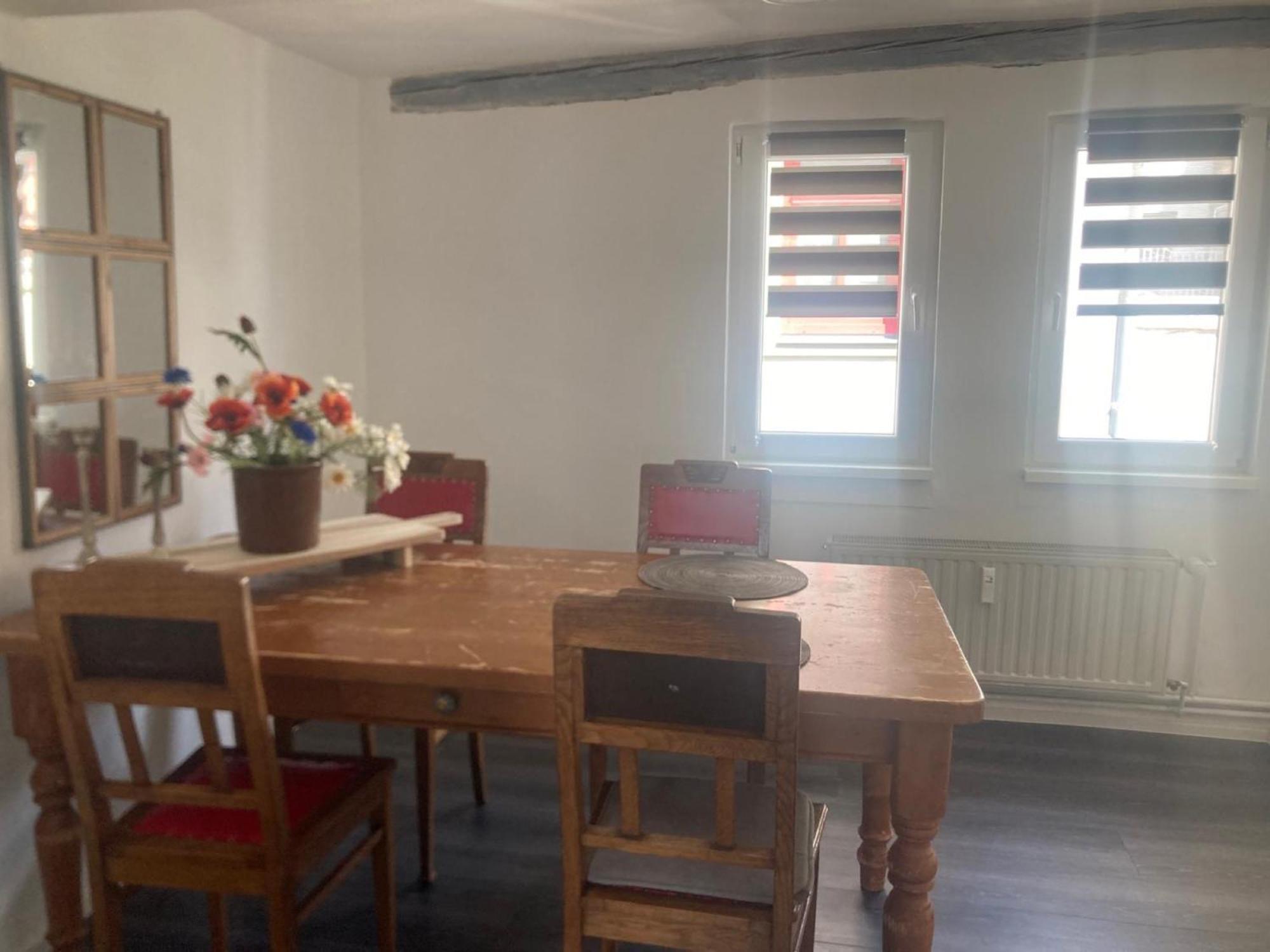 Charmante Ferienwohnung Im Gaesschen Rudolstadt Bagian luar foto
