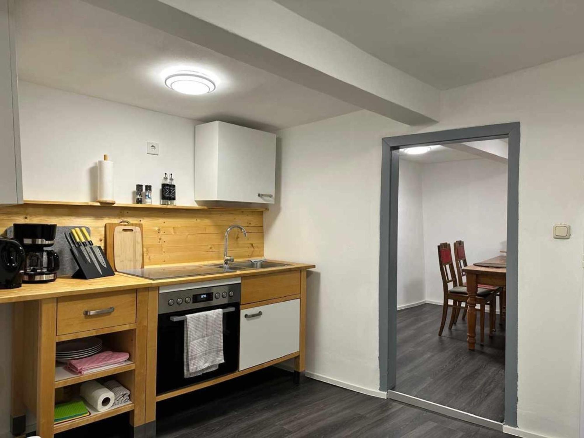 Charmante Ferienwohnung Im Gaesschen Rudolstadt Bagian luar foto