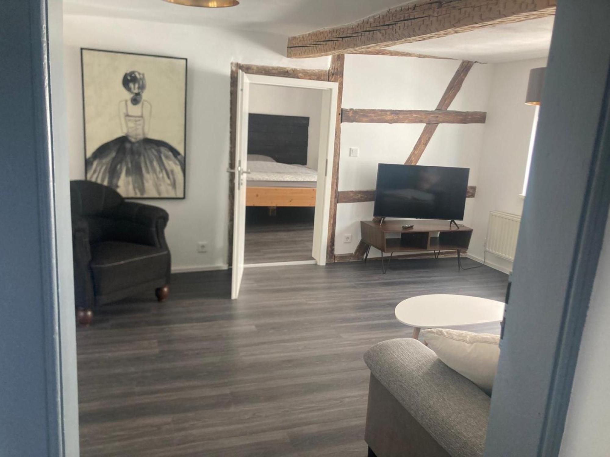 Charmante Ferienwohnung Im Gaesschen Rudolstadt Bagian luar foto