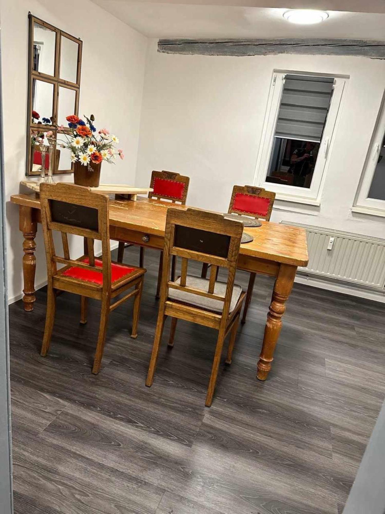 Charmante Ferienwohnung Im Gaesschen Rudolstadt Bagian luar foto